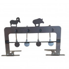 Tom's Targets - Resetting NRA 3mm Mild Steel Air Rifle Target