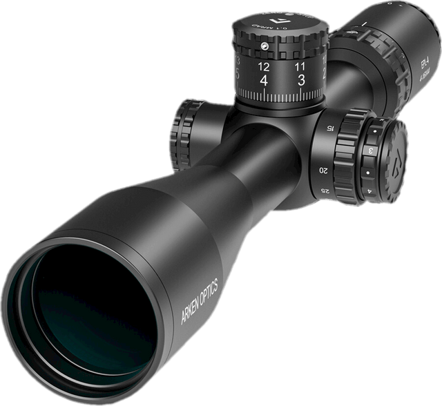 Arken Optics EPL4 4-16x44 FFP VHR Illuminated Rifle Scope-MOA