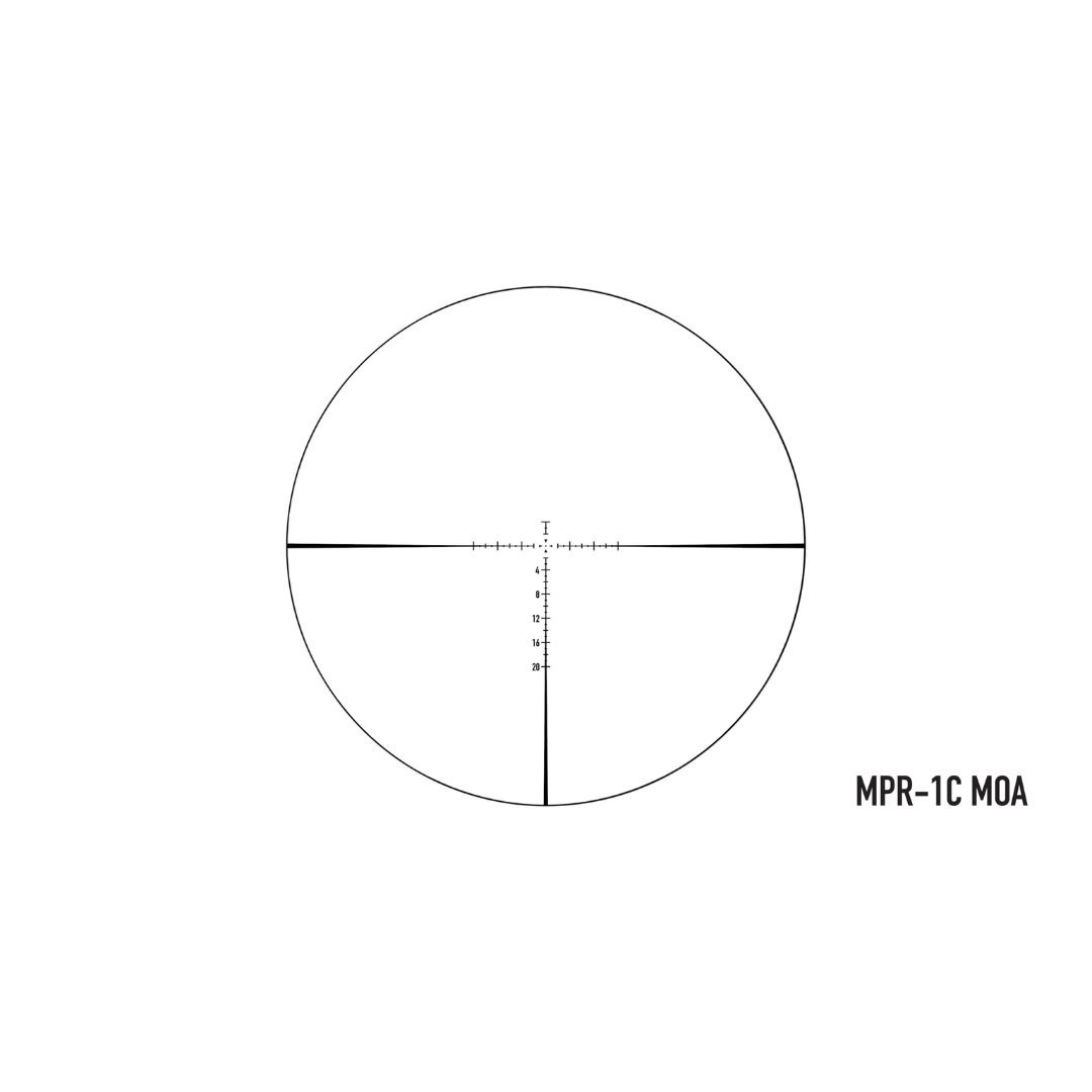 Element Optics Helix Gen II 4-16x44 FFP MPR-1C 1/4 MOA 30mm Rifle Scope