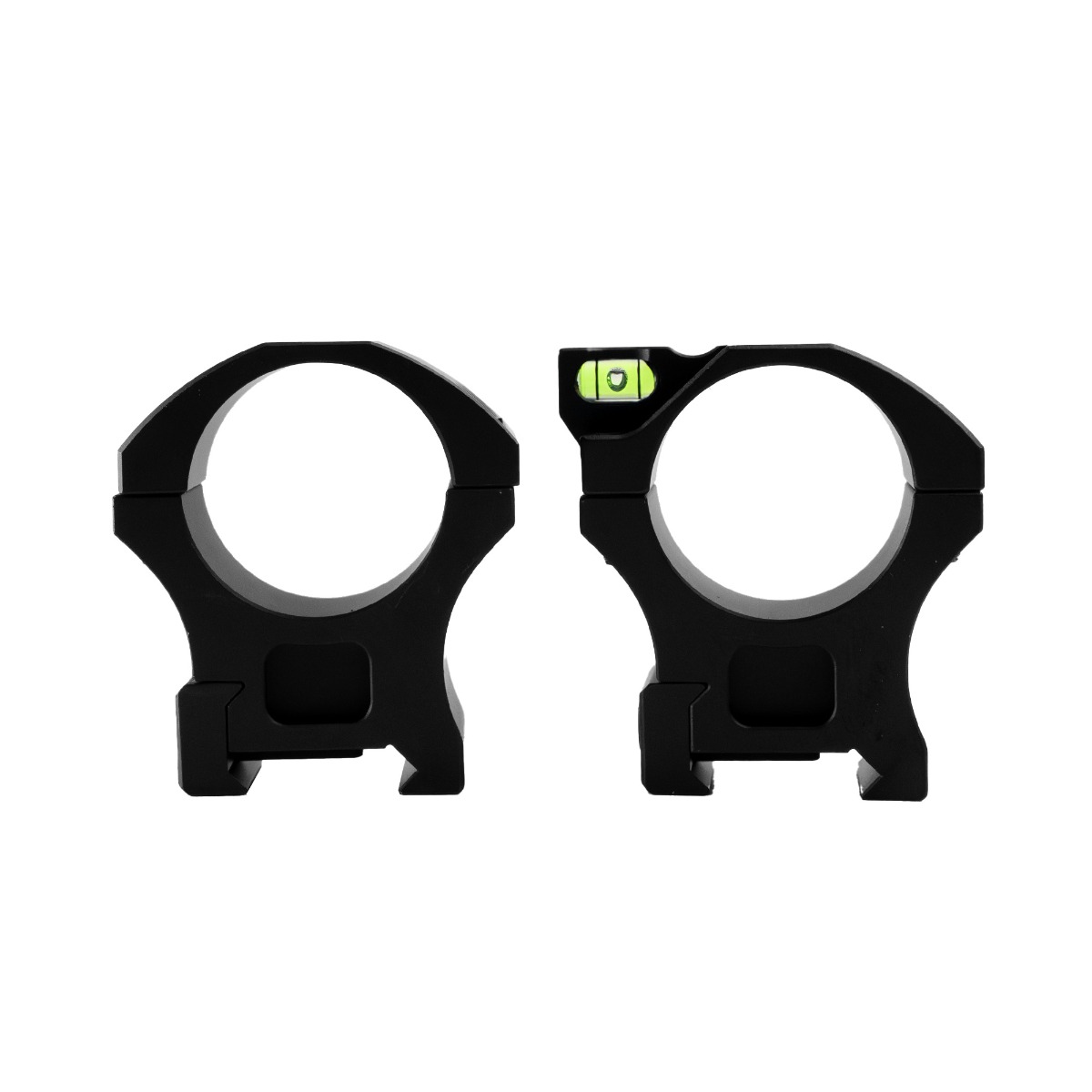 WULF Tactical Rings with Bubble Level - Picatinny - 30mm Tube - Med (30MM)