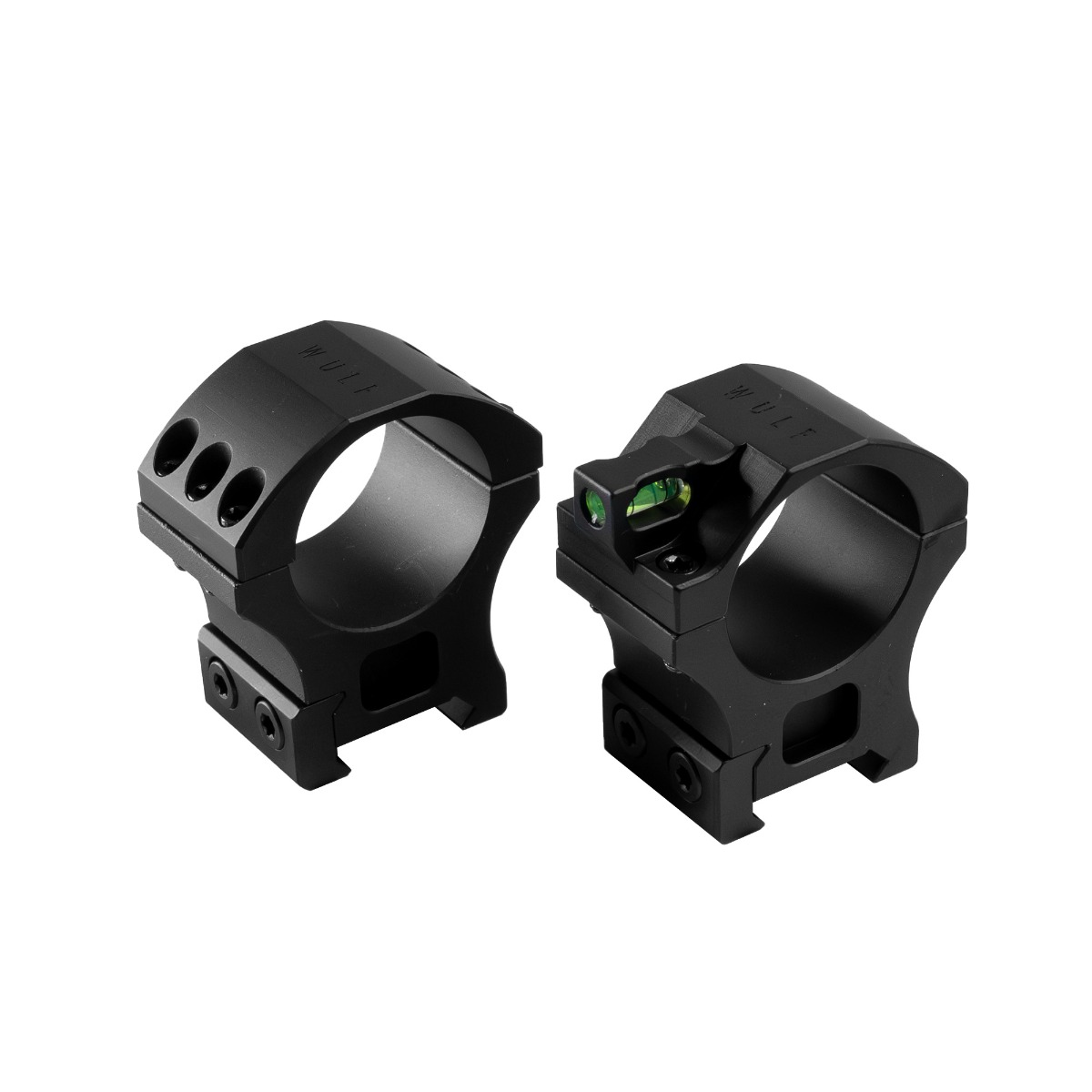 WULF Tactical Rings with Bubble Level - Picatinny - 30mm Tube - Med (30MM)