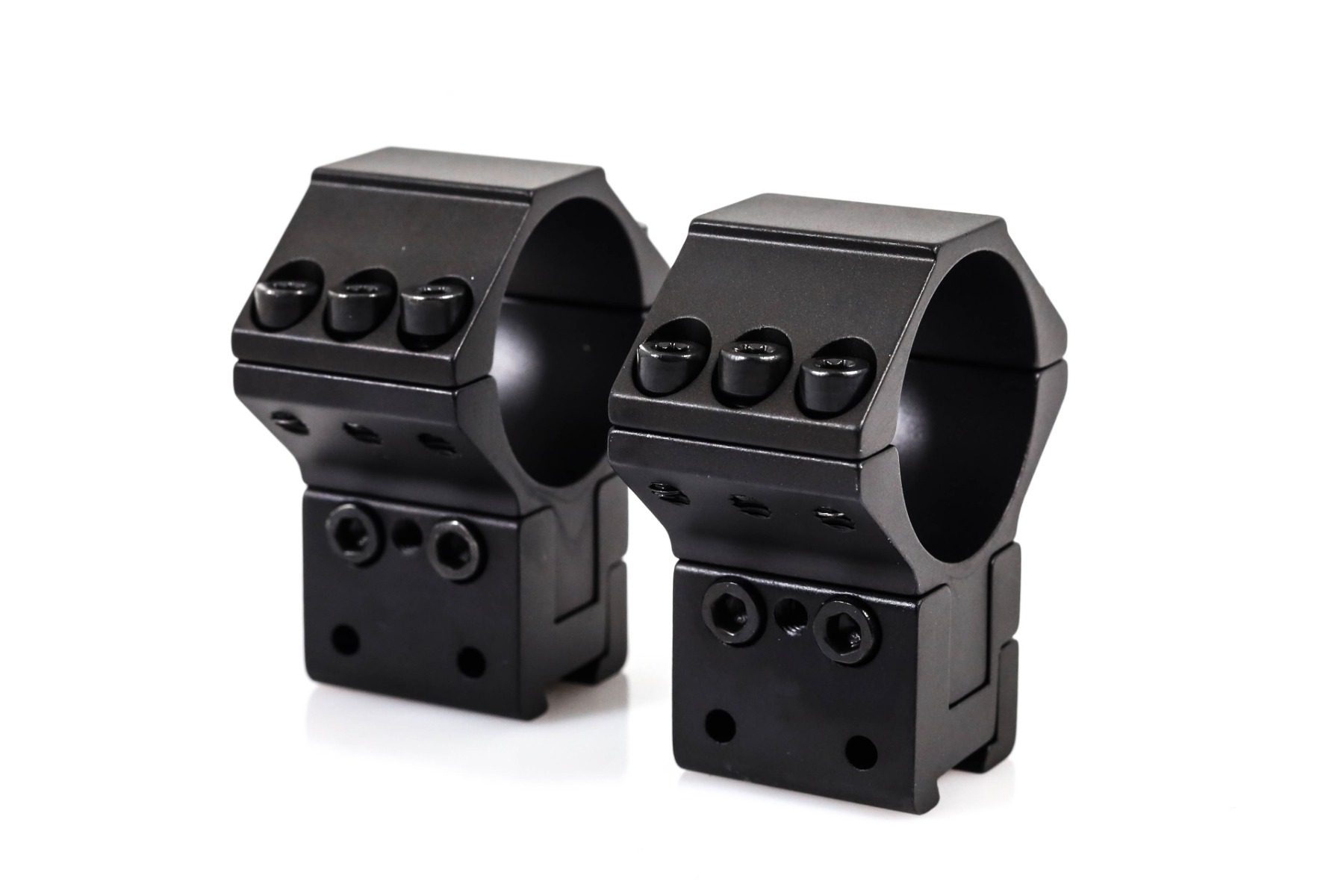 WULF 30mm 40 MOA Adjustable 6 Screw 9-11mm 2 Piece Dovetails Rings