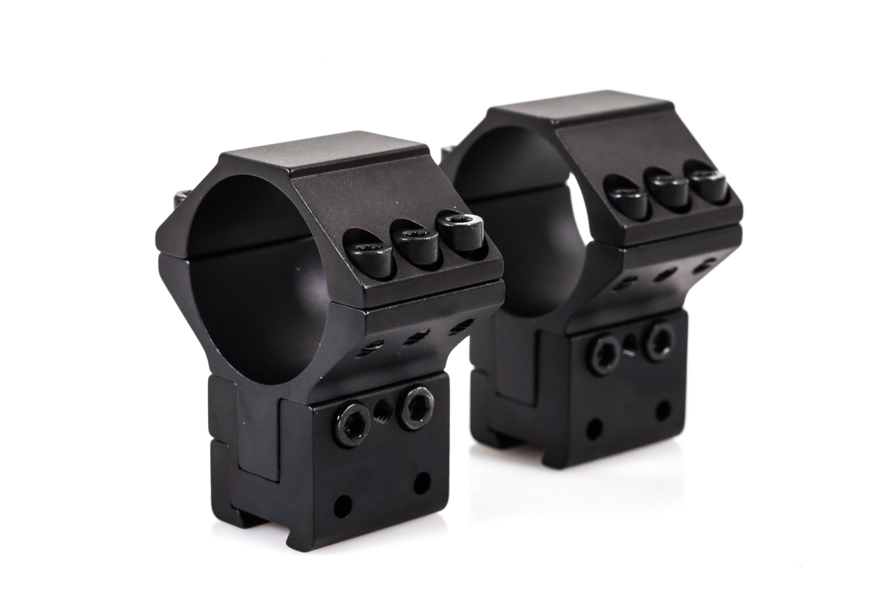 WULF 30mm 40 MOA Adjustable 6 Screw 9-11mm 2 Piece Dovetails Rings