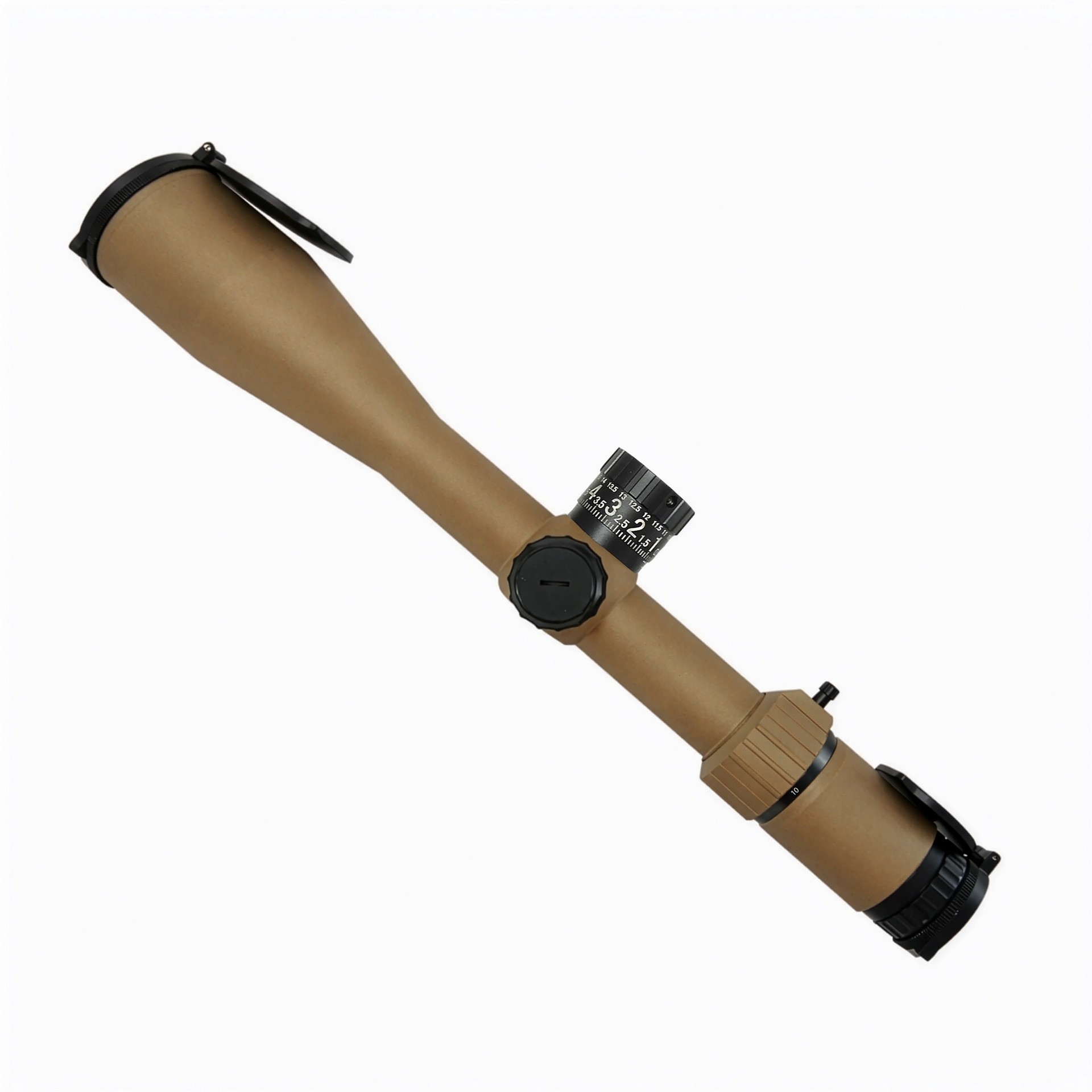 Falcon Optics X60i Ultra X60iA 10-60x56i ED SFP IR ECDi 0.125MOA 34mm Rifle Scope - FDE