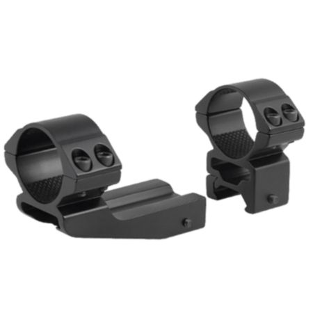 Hawke 2" Extension 30mm 2 Piece Weaver Cantilever Scope Rings - High