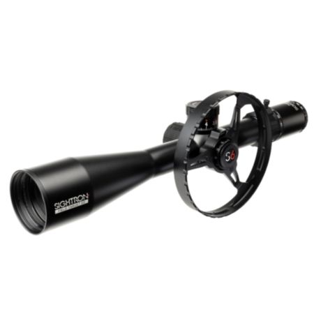 SIGHTRON S6 10-60x56 ED Field Target Riflescope w/ MH-FT Reticle - Wheel Bundle
