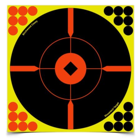 Birchwood Shoot•N•C® 8" Crosshair Bullseye Adhesive Targets - Pack of 6