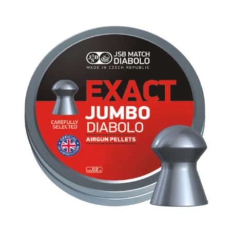 JSB 546246-500 Exact Jumbo .22 5.51mm Pellets 500pk