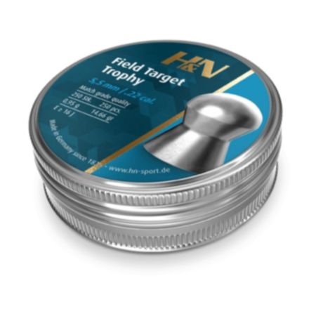 H&N Field Target Trophy .22 Pellets Tin of 250