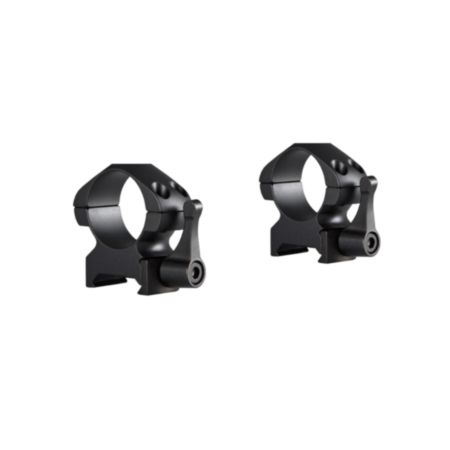 Hawke Precision Steel 1" 2 Piece Weaver QR Steel Scope Rings - Medium