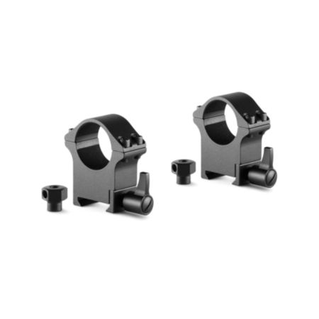 Hawke Pro steel 1" High Weaver/Picatinny Ring Mount with Lever (Fitted) and Nut