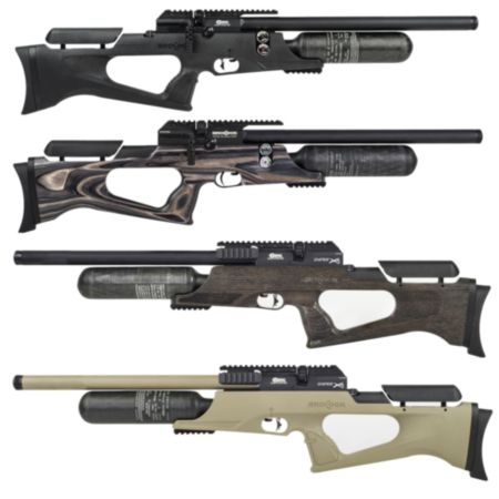 BRK Brocock Sniper XR2 Air Rifle with 480cc Carbon Bottle and Twin Power Adjusters