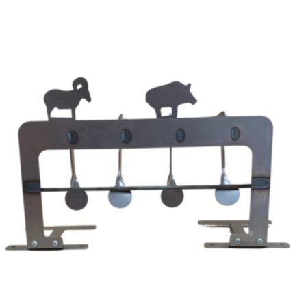 Tom's Targets - Resetting NRA 3mm Mild Steel Air Rifle Target