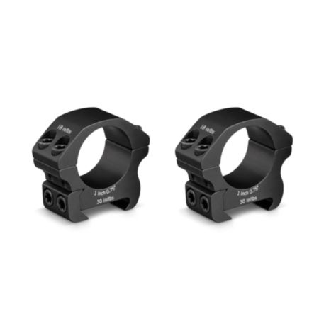 Vortex Optics Pro Series 1" Rifle Scope Rings - Low (0.75")