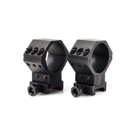 WULF 34mm 40 MOA Adjustable 6 Screw 9-11mm 2 Piece Picatinny Rings